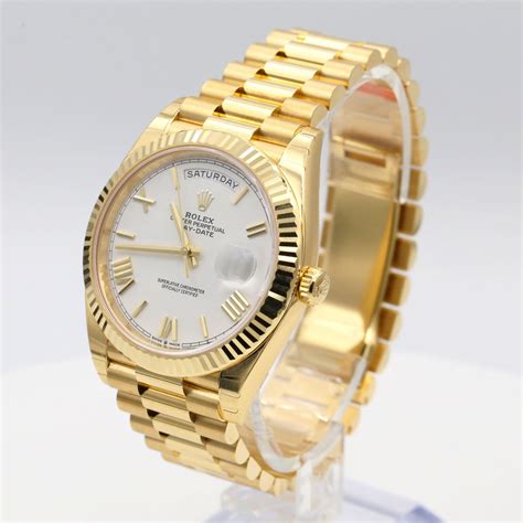 gold rolex with shorts|Rolex gold watches 40mm.